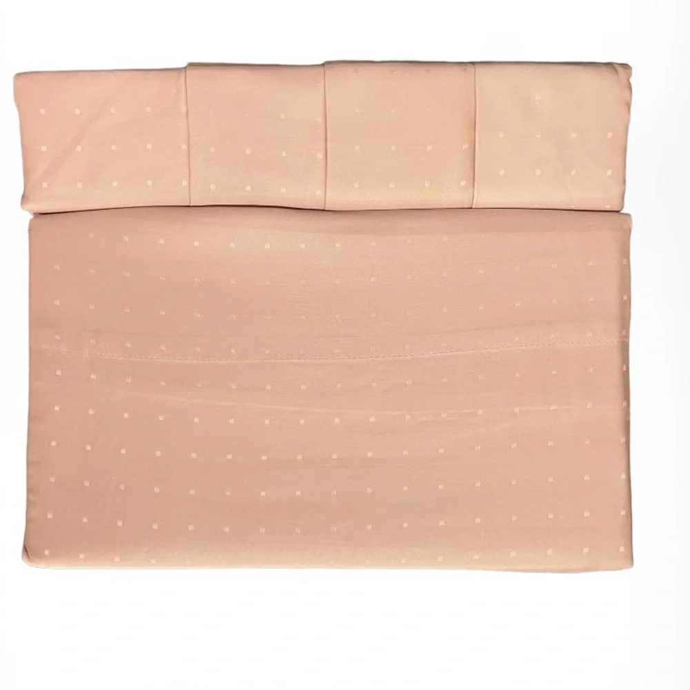 🆕CATHERINE MALANDRINO 1200 TC COTTON RICH SATEEN 6PC SHEET SET QUEEN BLUSH PINK